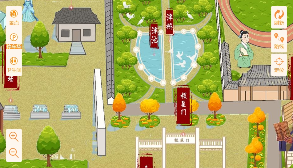 南川手绘地图景区语音讲解导览系统：智慧景区建设的基石